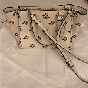 COACH floral bag